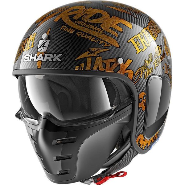 Shark-S-Drak Freestyle Cup Jethelm, Arancione, Xs (53/54)-image