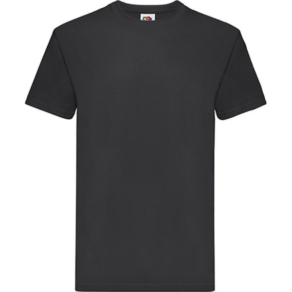 Fruit Of The Loom 61-044-0 | Maglietta Da Uomo Super Premium - Colore: Nero - Taglia: S-image