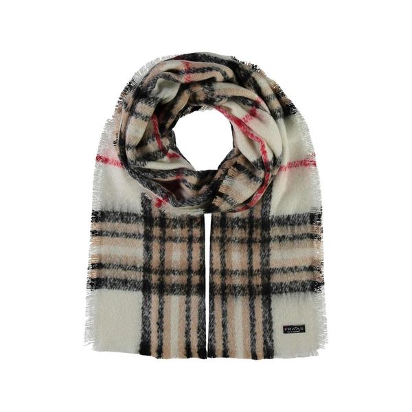 Fraas Sciarpa Cashmink® Stole With Fraas Pattern Cream White Bianco Multicolore-image