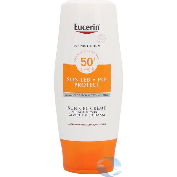 Eucerin Sun Leb Protect SPF50+ Gel-Crema Di Protezione Solare Per Viso E Corpo, 150 Ml-image