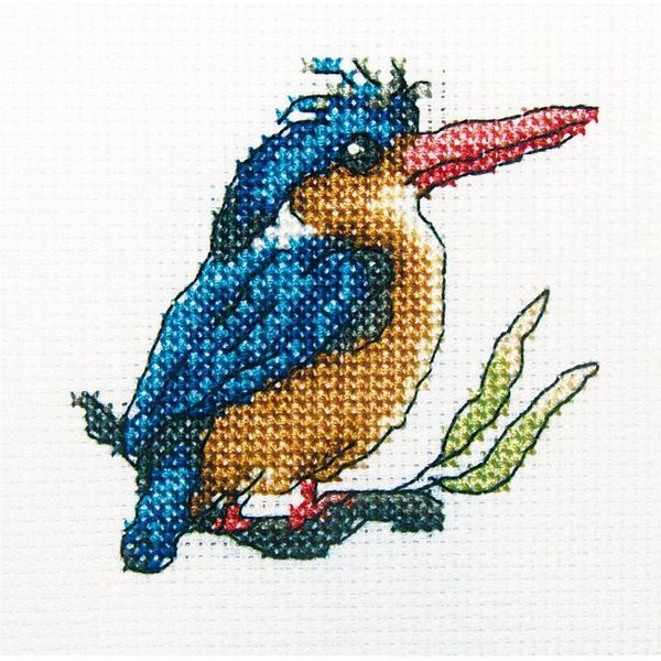 Rto Set Punto Croce "Halcyon"" H224, Motivo Di Conteggio, 10X10 Cm"-image