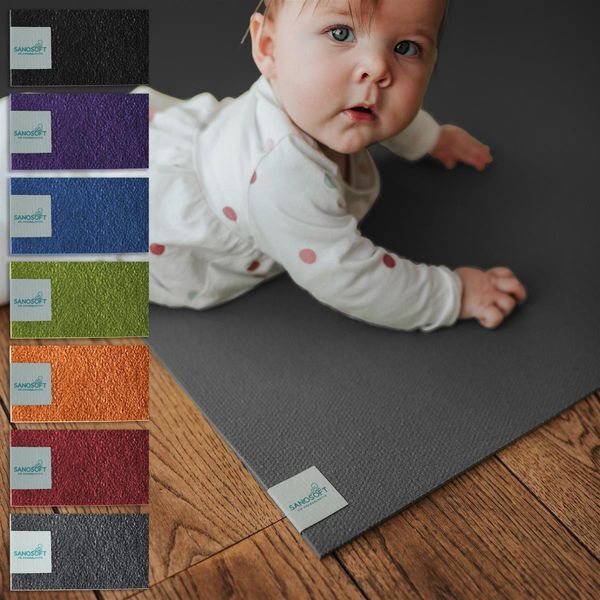 Sottotappeto Sanosoft " Germany"" - Oeko-Tex 100 Grigio-240-240"-image