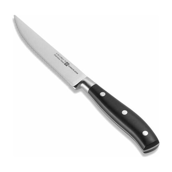 Schulte-Ufer Coltello Multiuso Seghettato Jorck, Coltello Da Cucina, Coltello, Lama In Acciaio, Manico In Plastica, 61616-image