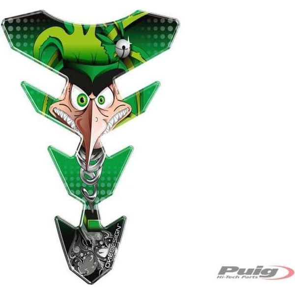 Puig 6496V Protezione Serbatoio Joker Per Honda NT650V Deauville Verde-image