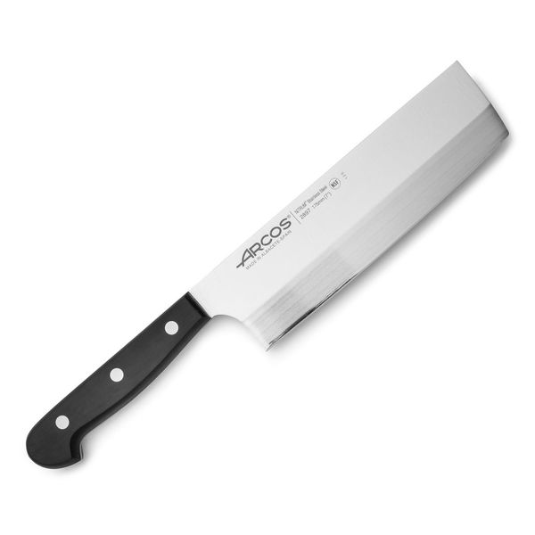 Coltello Usuba Arcos Universal 289704 In Acciaio Nitrum, Con Mango In Poliossimetilene E Lama Da 17,5 Cm In Astuccio-image