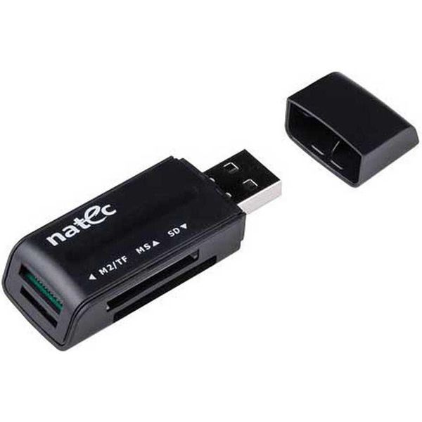 Natec Natec Ant 3 Mini Lettore Di Schede Usb 2.0 Nero-image