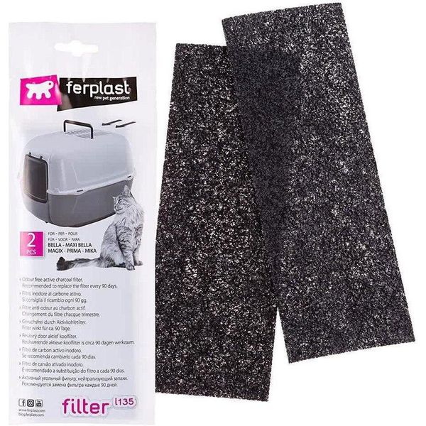 Filtro A Carbone Ferplast Act L135 Bel Mag-image