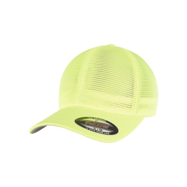 Flexfit 360 | Flexfit 360 Omnimesh Cap, Senza Chiusura - Colore: Giallo Neon - Taglia: S/M-image