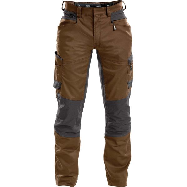 Dassy® Helix Pantaloni Da Lavoro Elasticizzati Rosso/Nero Taglia 52 Lunghezza: Standard-image