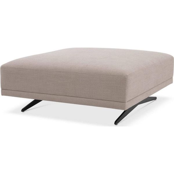 Casa Padrino Sgabello Colore Sabbia / Bronzo 108 X 108 X H. 41 Cm - Sgabello - Poggiapiedi - Arredo Soggiorno-image