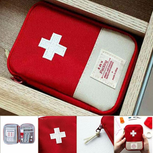 Durevole Borsa Da Campeggio Portatile Per Viaggi In Casa Kit Di Pronto Soccorso Per La Sopravvivenza Di Emergenza-image