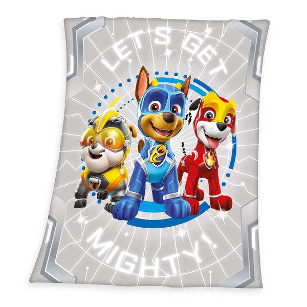 Coperta Accogliente Paw Patrol / Coperta In Pile / Coperta, 100% Poliestere, 130X160 Cm-image
