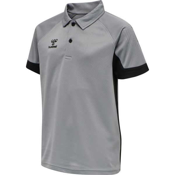 Hummel Lead Polo Funzionale Bambino Grigio Melange 128-image