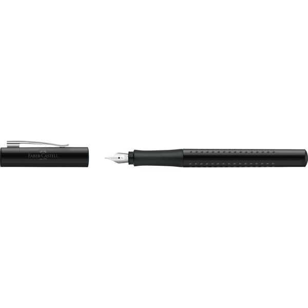 Faber-Castell 140818 FABER-CASTELL Penna Stilografica Grip 2010 Harmony, Nero, F-image