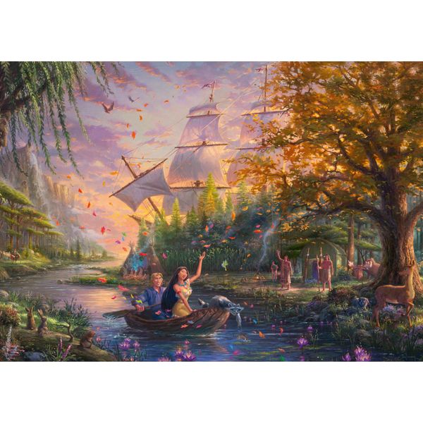 Schmidt Spiele Schmidt Spiele 59688 Puzzle 1000T Disney, Pocahontas 59688-image