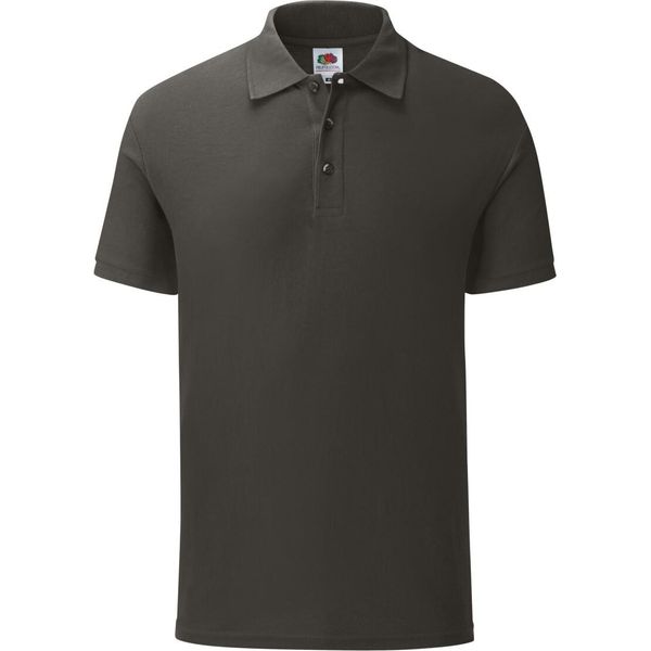 Fruit Of The Loom Herren Poloshirt Iconic RW6516 (M) (Graphit)-image