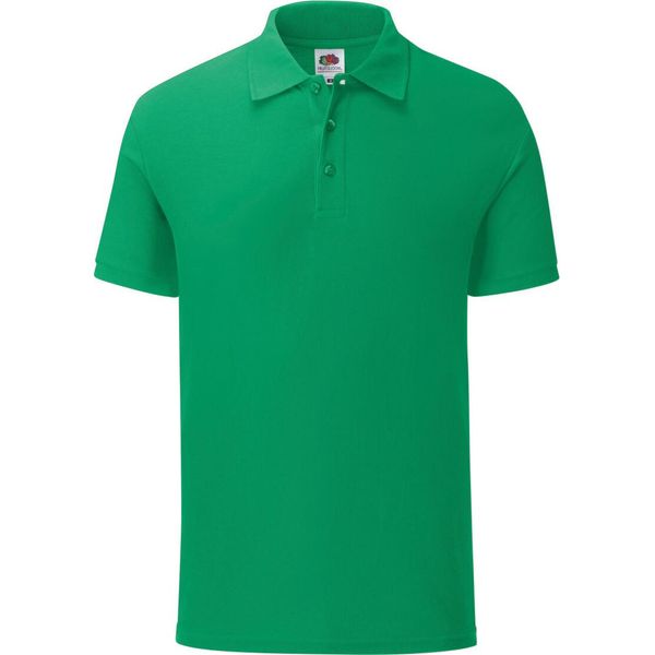 Fruit Of The Loom Herren Poloshirt Iconic RW6516 (M) (KellygrüN)-image