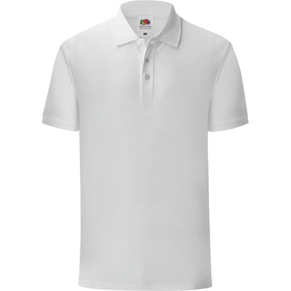 Fruit Of The Loom Herren Poloshirt Iconic RW6516 (L) (Weiß)-image