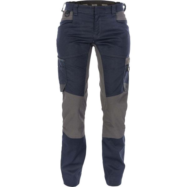 Dassy® Helix Donna Pantaloni Da Lavoro Elasticizzati Da Donna Night Blue/Anthracite Grey Taglia 36 Lunghezza: Standard-image
