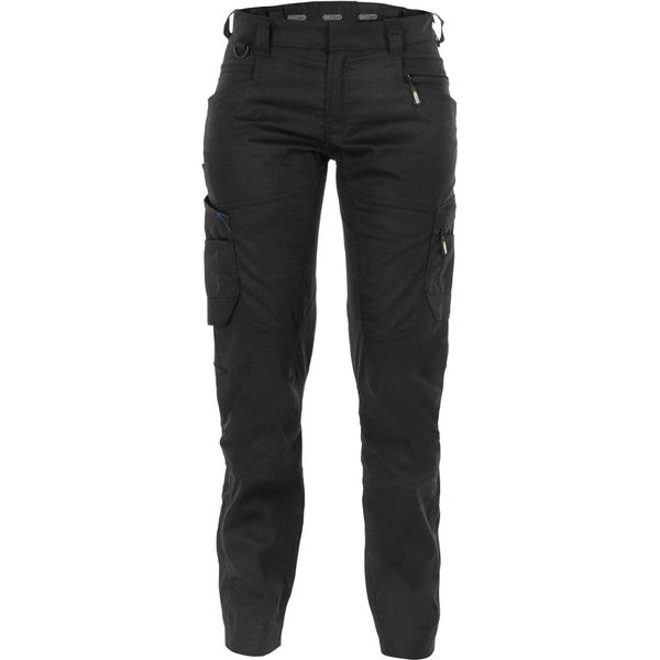 Dassy® Helix Donna Pantaloni Da Lavoro Elasticizzati Per Donna Nero Taglia 36 Lunghezza: Standard-image