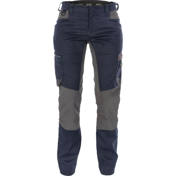 Dassy® Helix Pantaloni Da Lavoro Elasticizzati Da Donna Night Blue/Anthracite Grey Taglia 32 Lunghezza: Standard-image