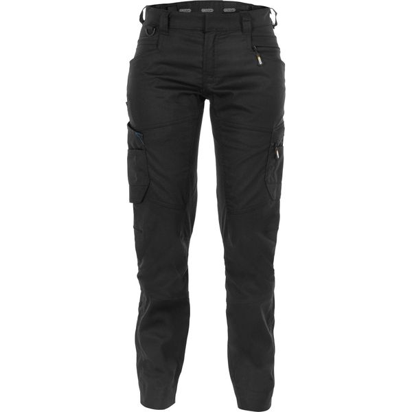 Dassy® Helix Donna Pantaloni Da Lavoro Elasticizzati Per Donna Nero Taglia 32 Lunghezza: Standard-image