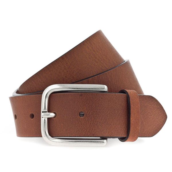 Vanzetti Pelle Cintura Classics 40Mm Full Leather Belt W100 Cognac Marrone-image