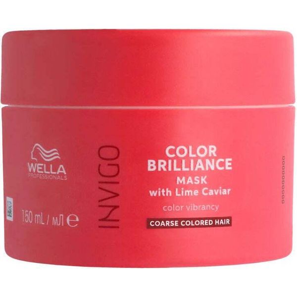Wella Invigo Color Brilliance Coarse Vibrant Color Mask 150Ml-image