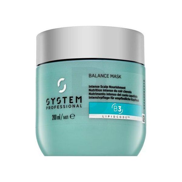System Professional Balance Mask Maschera Tonificante Per Cuoio Capelluto Sensibile 200 Ml-image