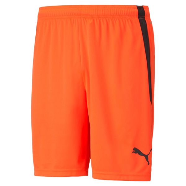 Puma Calcio Squadraliga Pantaloncini Uomini Arancione Nero Taglia Xl-image