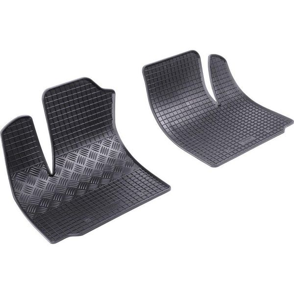 Tappetini Auto In Gomma Rigum Fiat Doblo 2001-2010 (Anteriore)-image