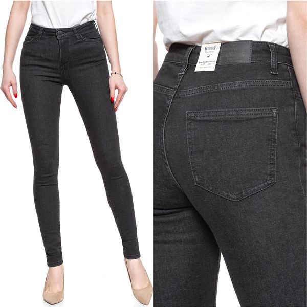 Mustang, Jeans Da Donna, Skinny Fit, Zoe Super Skinny, W26 L32, Schwarz, Jeans, Baggyjeans, Buggy-image
