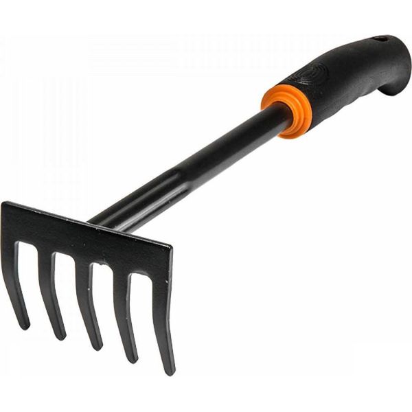 Bradaskt-Y6004 Bradas Rastrello Da Giardino De Luxe, Larghezza: 90 Mm, Nero-image