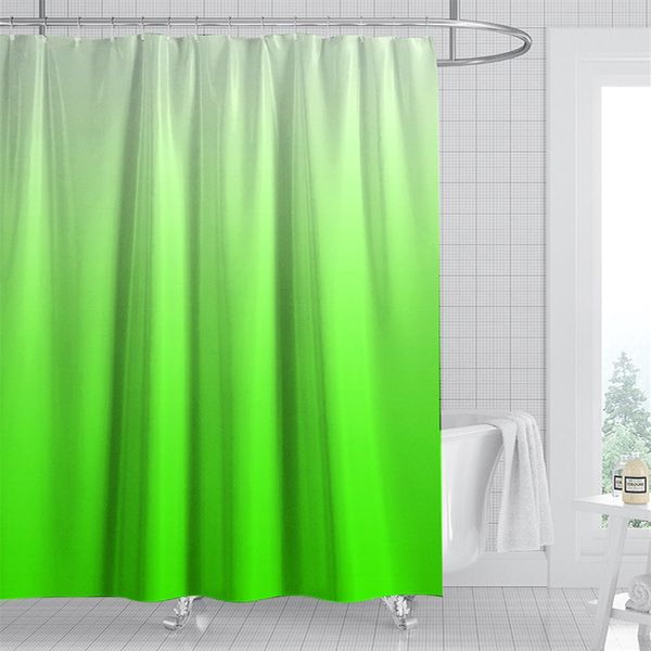 Tenda Da Doccia Antimuffa Tende Da Doccia Bagno Tenda Da Doccia Impermeabile 180X180 Cm, Verde-image