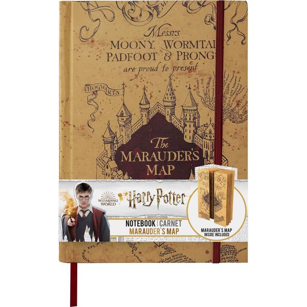 Notatnik A5 Z Mapą Maraudera - Oficjalnie Licencjonowany Harry Potter-image