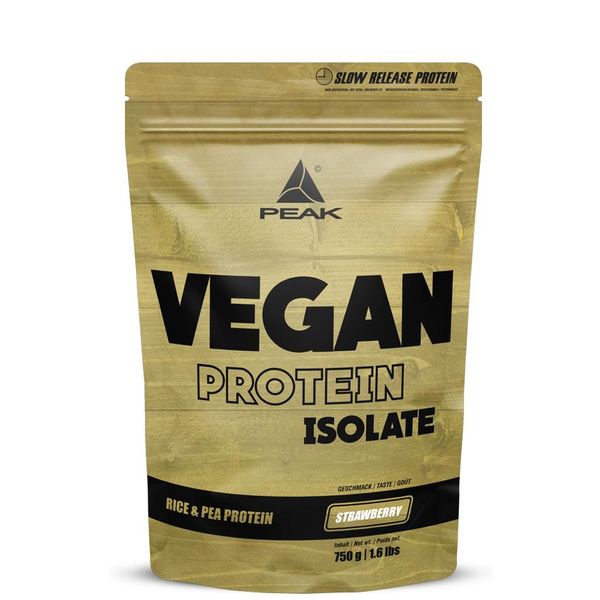 Proteine Vegane - 750 G : Fragola I Polvere I Proteine Vegetali Multicomponente I Proteine I Proteine Del Pisello I Proteine Del Riso I Alto Contenuto Proteico I Costruzione Muscolare I Mantenimento Muscolare I Edulcorante Da Stevia I Senza Ingegneria Genetica I Senza Glutine-image