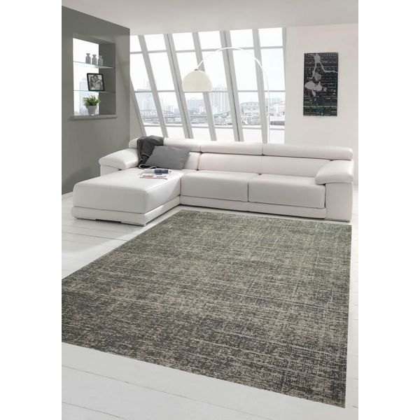 Tappeto Orientale Classico Beige Grigio Dimensioni - 160 X 230 Cm-image