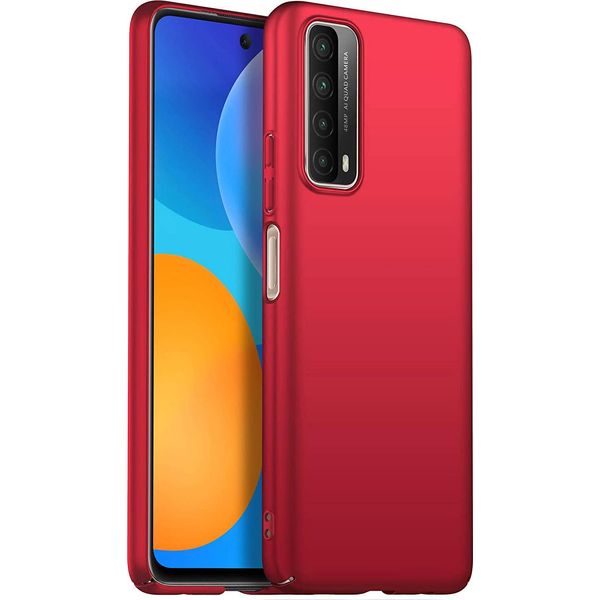 Huawei P Smart 2021 Custodia, Sottile Pc Opaco Anti-Impronte Protettive Per Huawei P Smart 2021 Rosso-image