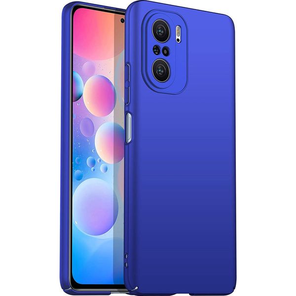 Custodia Redmi K40/K40 Pro, Sottile Pc Opaco Anti-Impronta Protettiva Per Xiaomi Redmi K40 / K40 Pro Blu-image