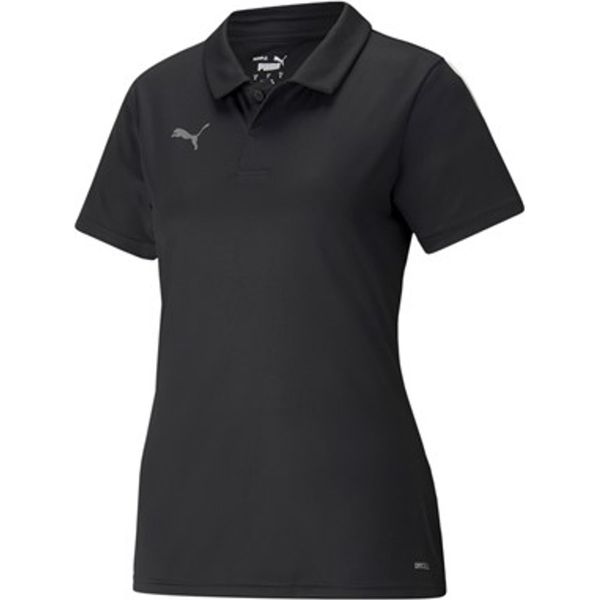 Puma Teamliga Sideline Polo Shirt Donna Nero Bianco Taglia M-image