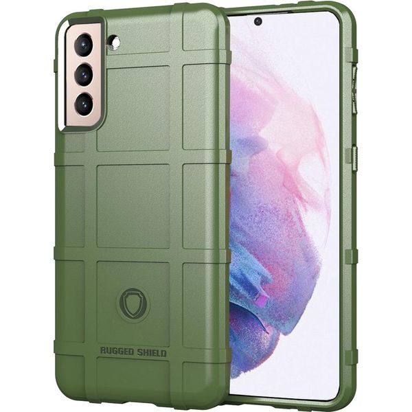 Galaxy S21+ Plus 5G Case, Custodia Protettiva In Morbido Silicone Tpu Antiurto Per Samsung Galaxy S21 Plus 5G Verde-image