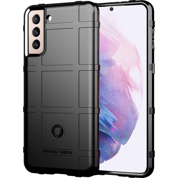 Galaxy S21+ Plus 5G Case, Custodia Protettiva In Silicone Morbido Tpu Antiurto Per Samsung Galaxy S21 Plus 5G Nero-image
