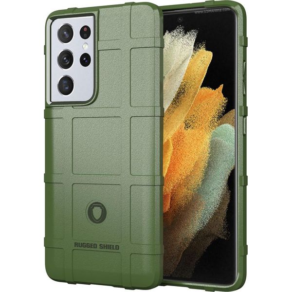 Galaxy S21 Ultra 5G Case, Morbido Tpu Silicone Antiurto Custodia Protettiva Per Samsung Galaxy S21 Ultra 5G Verde-image