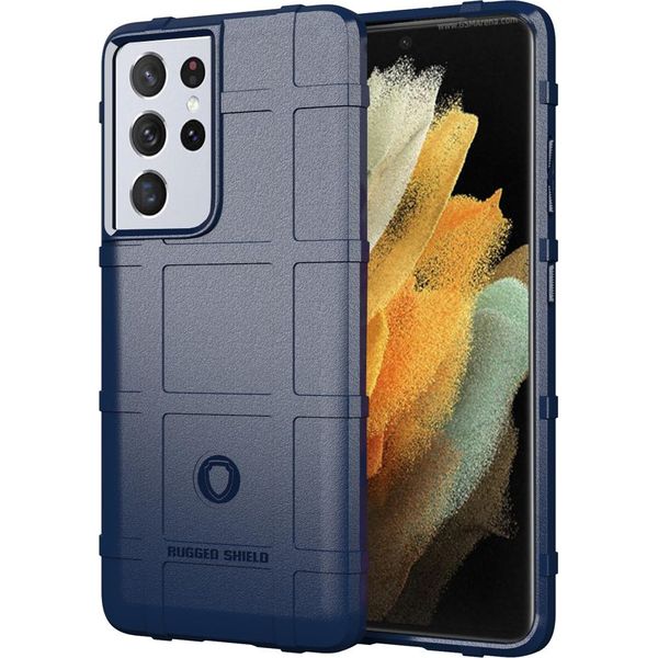 Galaxy S21 Ultra 5G Case, Custodia Protettiva In Morbido Silicone Tpu Antiurto Per Samsung Galaxy S21 Ultra 5G Blu-image