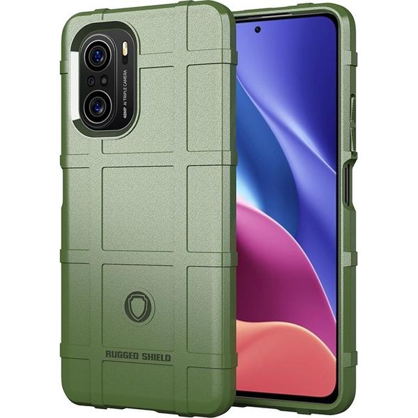 Xiaomi Poco F3 Custodia, Morbido Tpu Silicone Antiurto Custodia Protettiva Per Xiaomi Poco F3 Verde-image