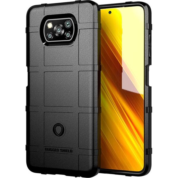 Xiaomi Poco X3 Nfc Case, Morbido Tpu Silicone Antiurto Custodia Protettiva Per Xiaomi Poco X3 Nfc Nero-image