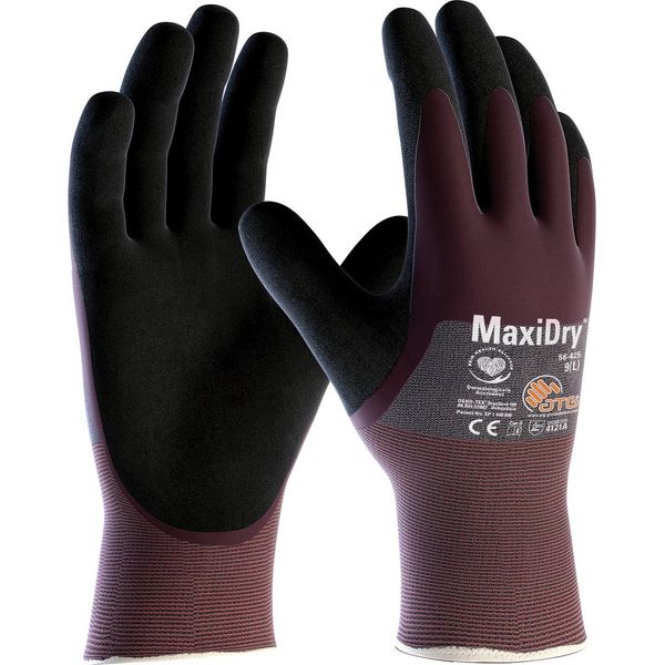 12 Paia Di Guanti In Maglia Di Nylon Maxidry® (56-425 Hct), Taglia 7-image