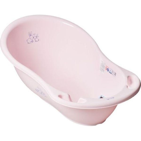Chipolino Vaschetta Da Bagno Marea Coniglietto Vani Portaoggetti Una Lunghezza Di 102 Cm Dalla Nascita Rosa-image