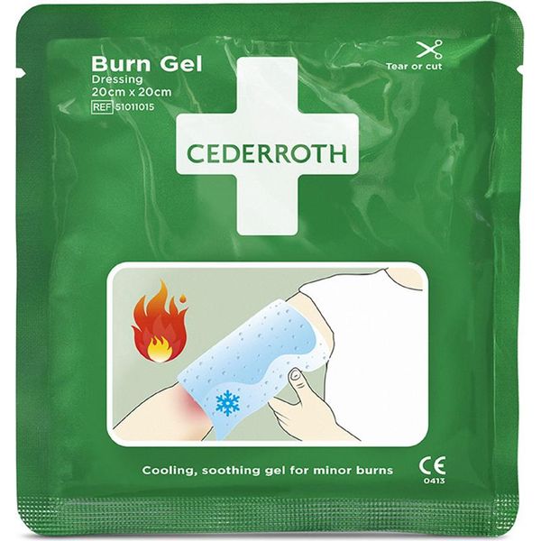 Cederroth Ref 51011015 Cederroth Compress Burn Gel Dressing, Sterile, 200 X 200 Mm-image