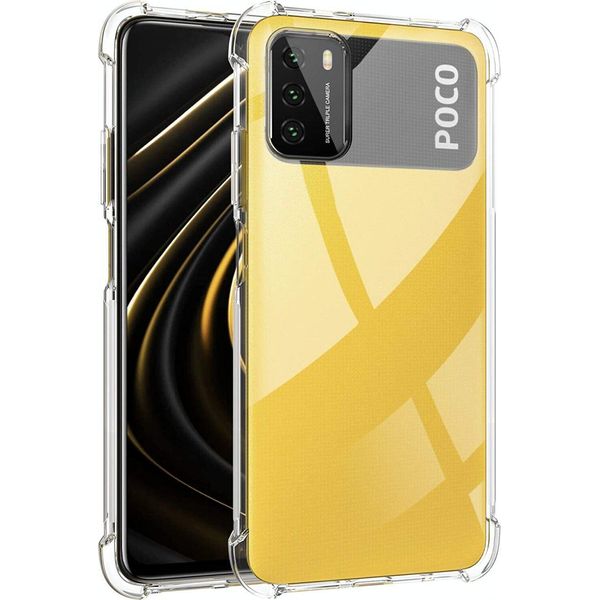 Xiaomi Poco M3 Custodia, Paraurti Trasparente In Tpu Morbido, Custodia Protettiva Antiurto Per Xiaomi Poco M3-image